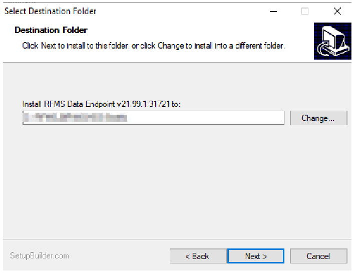 RFMS Data Endpoint Installation – RFMS AUSTRALASIA